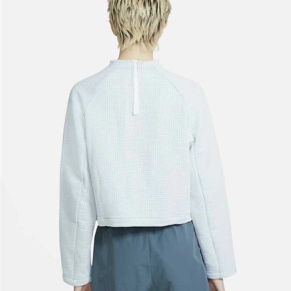 Nike Sportswear Tech Pack Fleece Womens Long Sleeve Top Size Small NWT - Picture 4 of 14